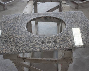 Leopard Skin Granite 43 Inch Bathroom Vanity Top