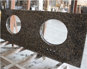 Leopard Skin Granite 43 Inch Bathroom Vanity Top