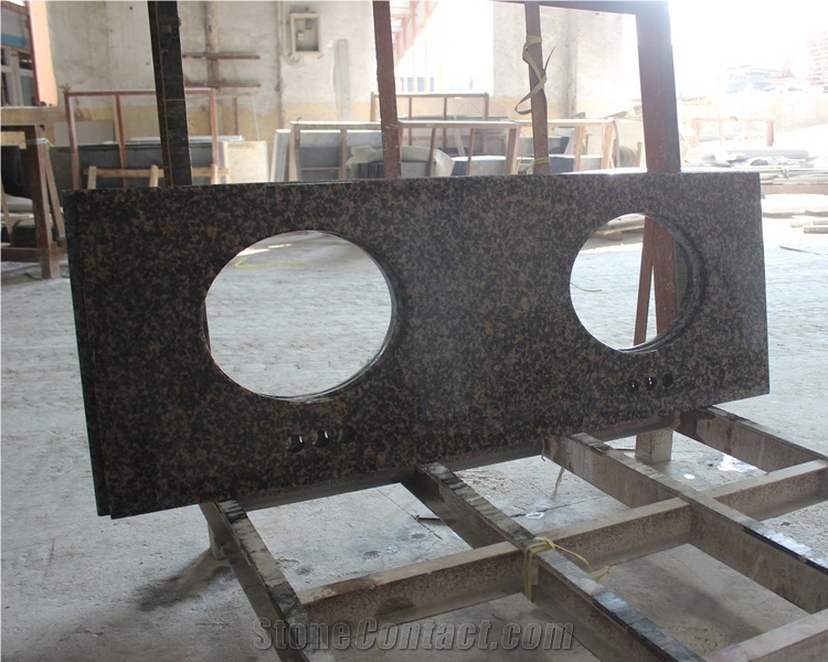 Leopard Skin Granite Vanity Top