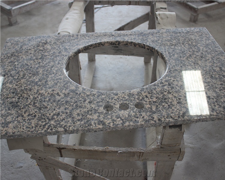 Leopard Skin Granite Vanity Top