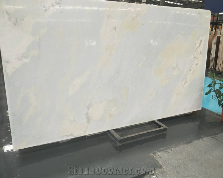 Light Azul Cielo Marble Slab