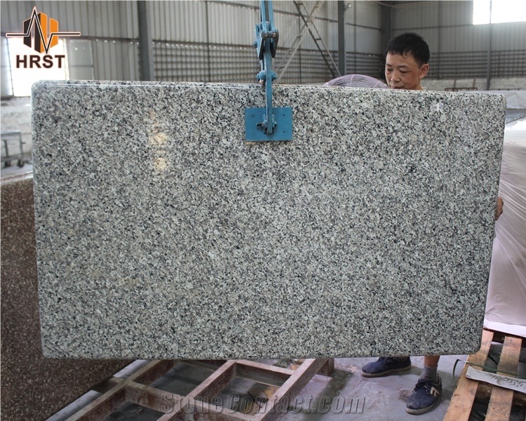 Light Grey Granite Prefab Kitchen Countertop