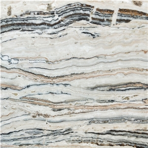 Light Zebra Onyx Slab