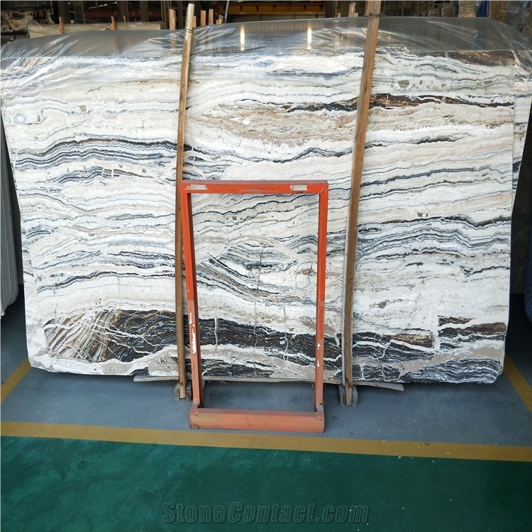 Light Zebra Onyx Slab