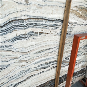 Light Zebra Onyx Slab