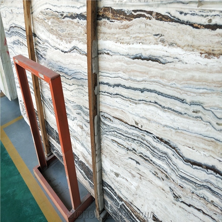 Light Zebra Onyx Slab