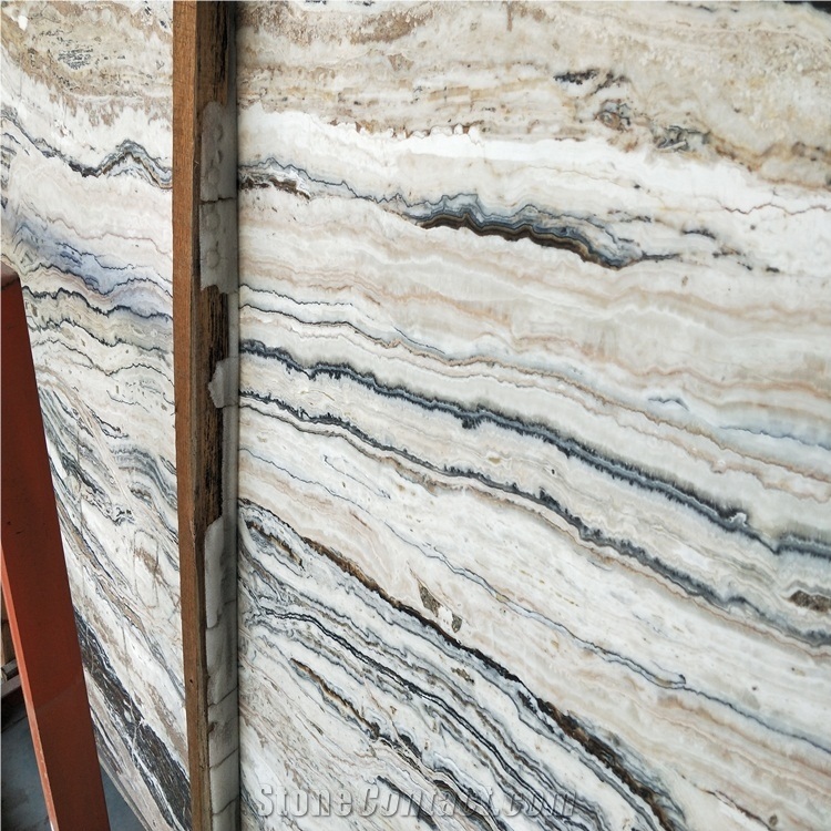 Light Zebra Onyx Slab