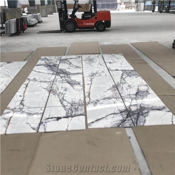 Lilac Milas White Marble