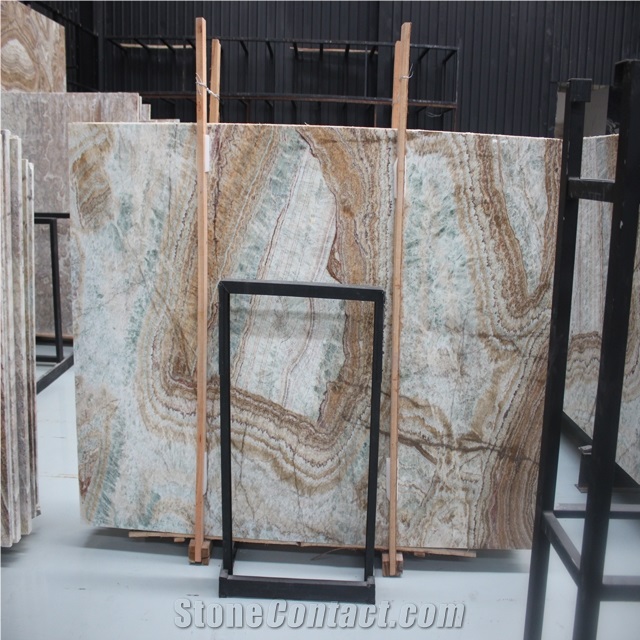 Luxury Natural Multicolor Color Stone Slabs