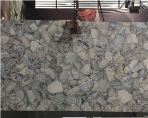 Luxury Stone Grey Wood Slab