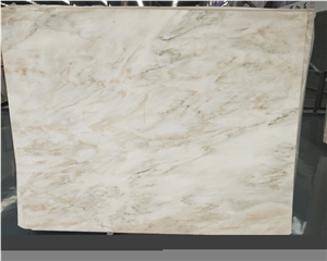 Maya White Marble Slab