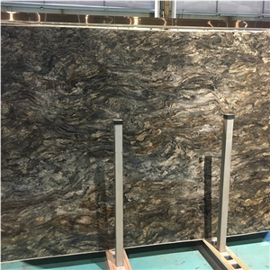 Metallicus Cianitus Granite Slabs