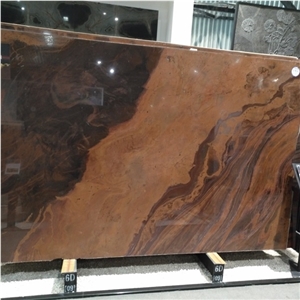 Mirage Red Quartzite Slab