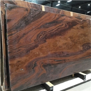 Mirage Red Quartzite Slab