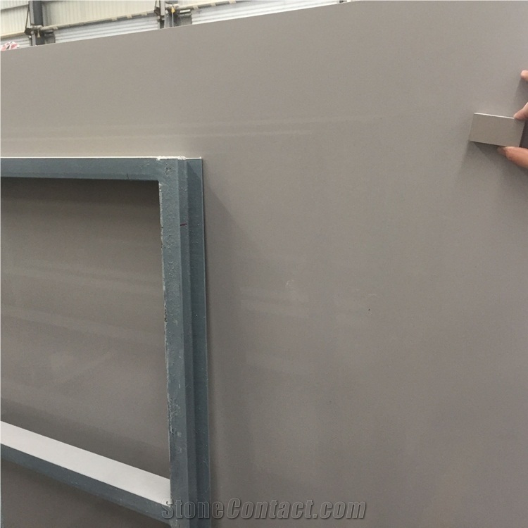 Misty Grey Quartz Stone