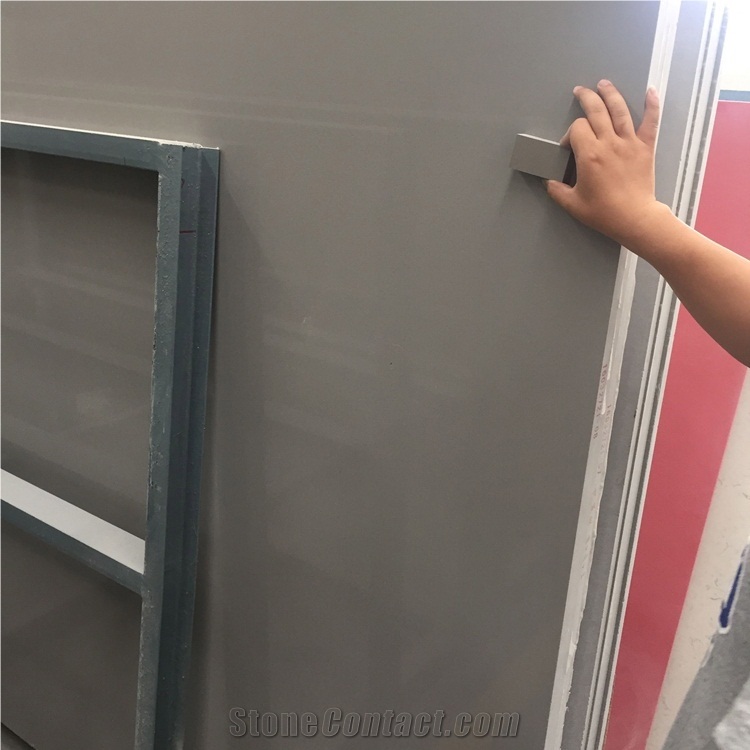 Misty Grey Quartz Stone