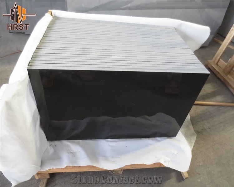 Mongolia Black Granite Slabs for Flooring