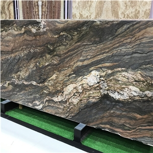 Multicolor Fusion Quartzite Slabs