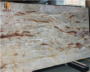 Nacarado Quartzite Prefab Kitchen Countertops