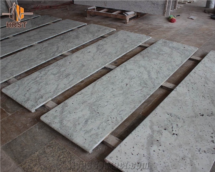 Natural Andromeda White Granite Kitchen Top