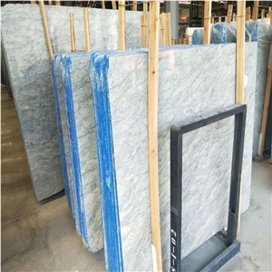 Natural Arctic Sky Marble Slab