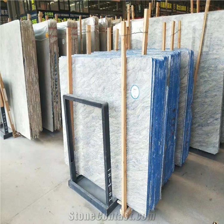 Natural Arctic Sky Marble Slab