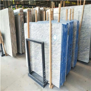 Natural Arctic Sky Marble Slab