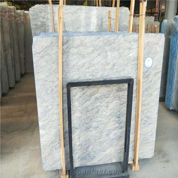 Natural Arctic Sky Marble Slab