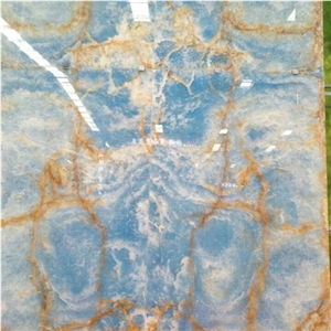 Natural Blue Onyx Slab