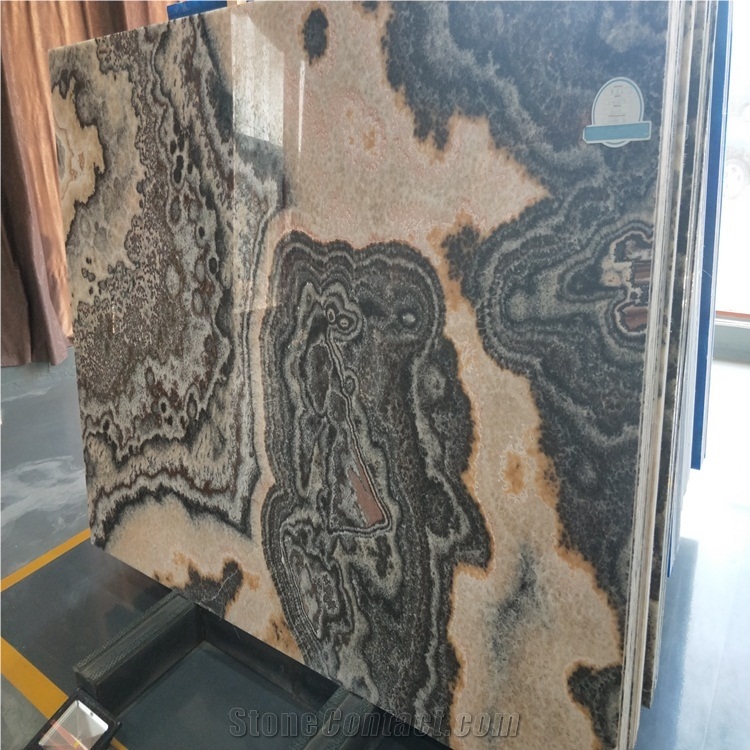 Natural Jalisco Black Onyx Slab