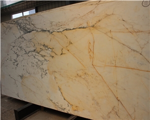 Natural Polished Paonazzo White Marble Slab