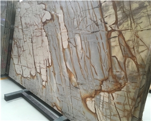 Natural Quartzite Blue Roma Quartzite Slabs