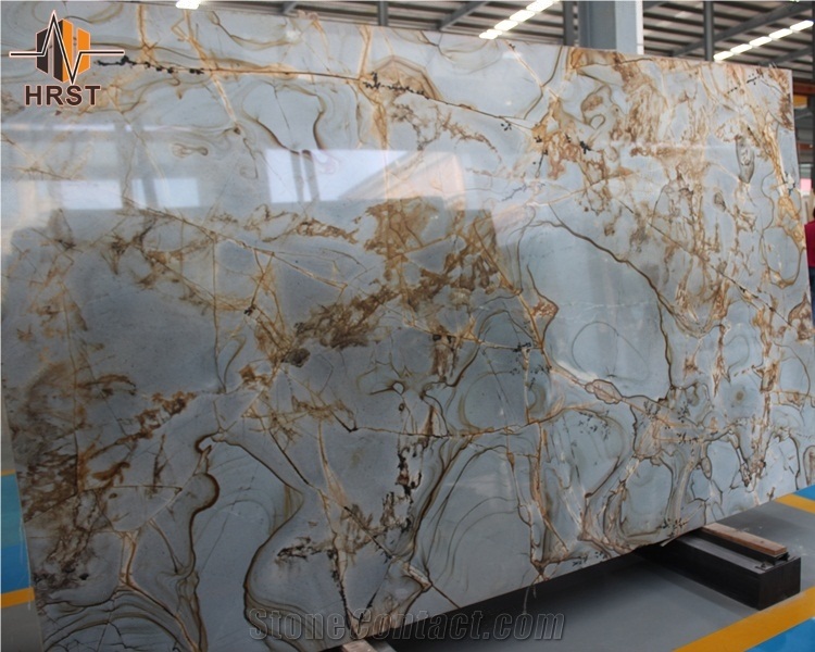 Natural Quartzite Blue Roma Quartzite Slabs
