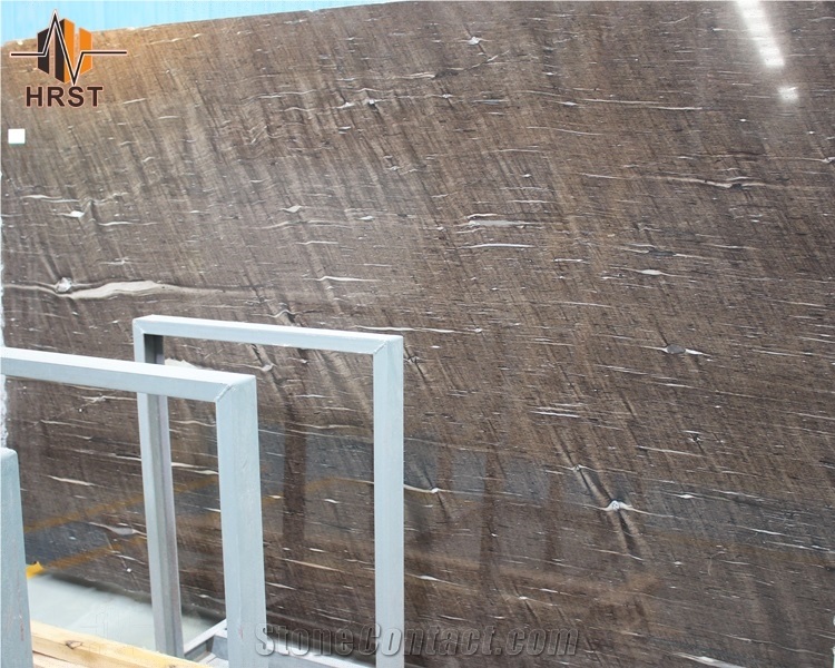 Natural Stone Brazil Brown Silk Granite Countertop