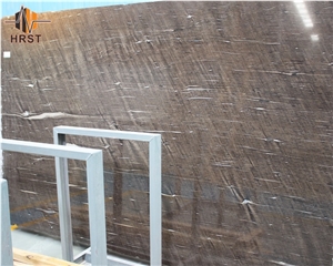 Natural Stone Brazil Brown Silk Granite Countertop