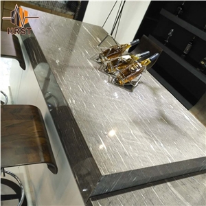 Natural Stone Brazil Brown Silk Granite Countertop