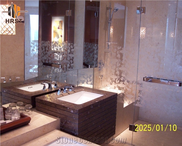 Natural Stone Fossil Black Stone Countertop