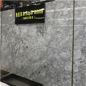 Natural Super White Quartzite Slabs