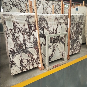 Natural White Marble with Purple Vein Marble Price