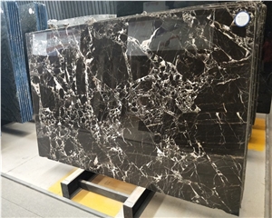 Nero Crystal Marble Slab
