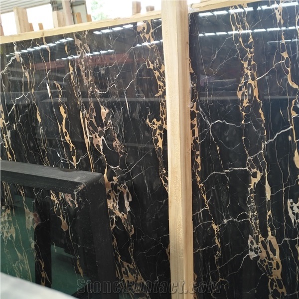 Nero Portoro Vena Larga Marble
