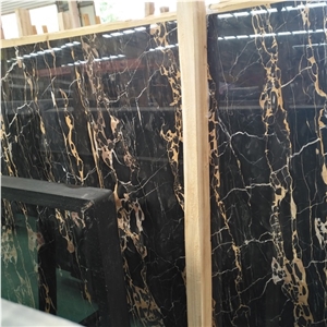 Nero Portoro Vena Larga Marble