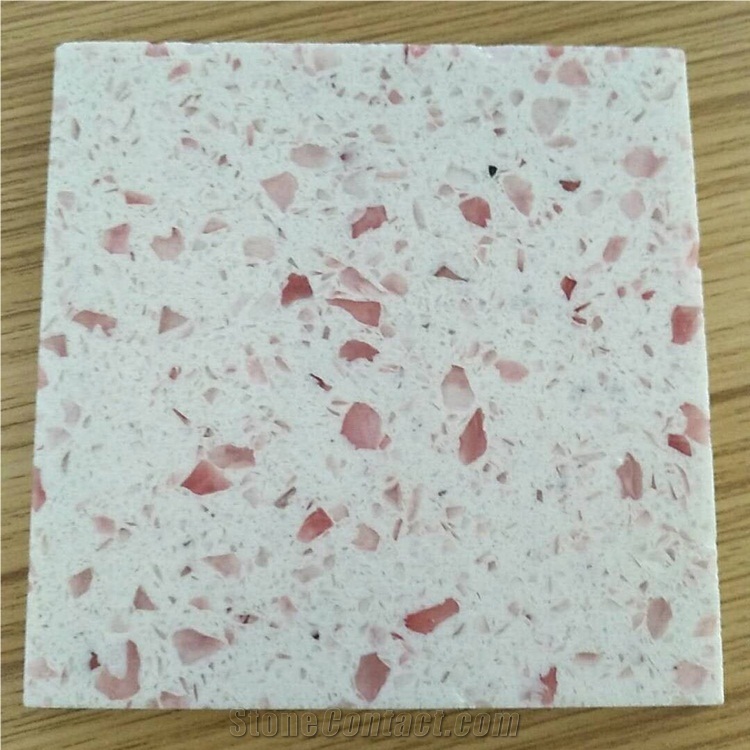 Norway Red Spot Quartz Slabs