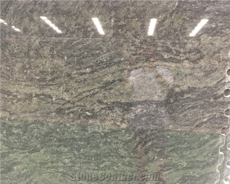 Olive Green Granite Slabs
