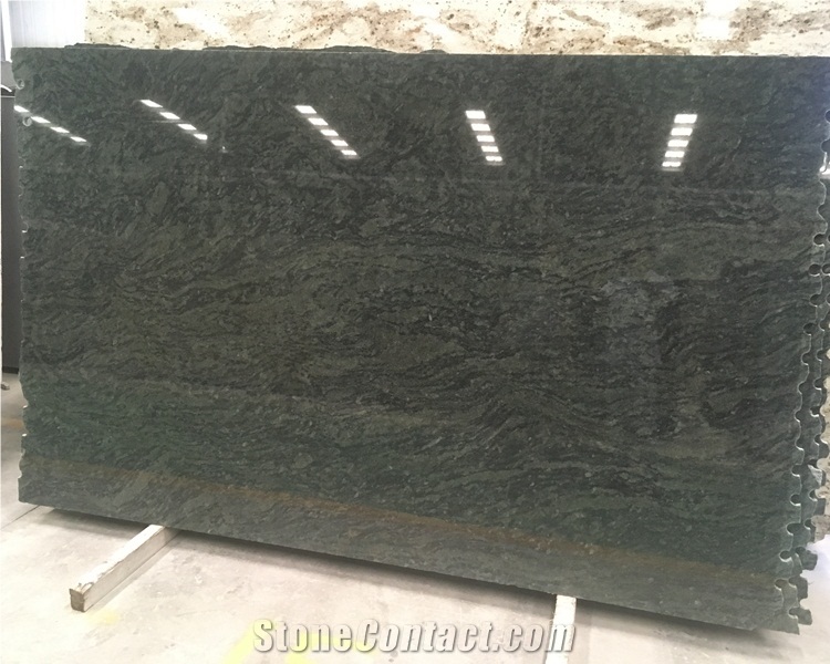 Olive Green Granite Slabs