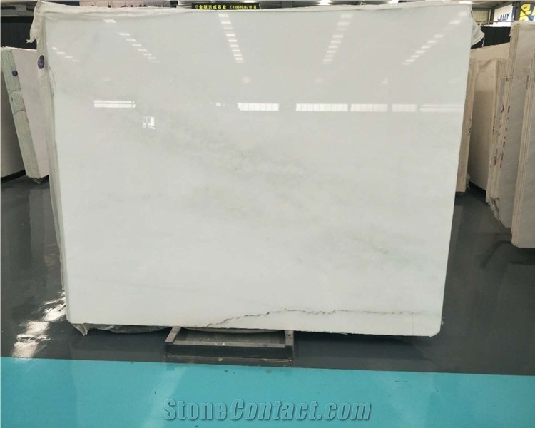 Polished Ahan White Marble Slab Price