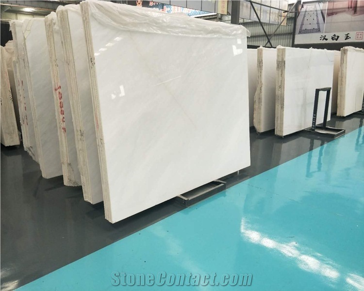 Polished Ahan White Marble Slab Price