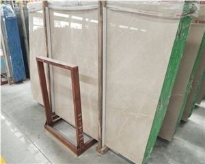 Polished Lisa Beige Marble Slab
