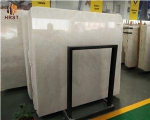 Polished Mystery/Bianco Rhino White Marble Slab