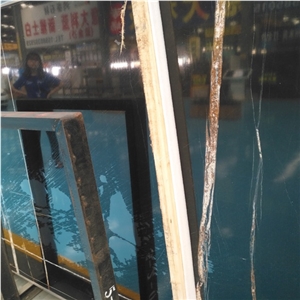 Polished Nero Tunisi Marble Slab